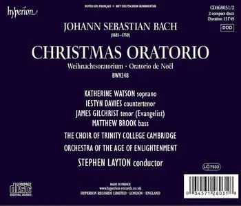 Stephen Layton, Orchestra of the Age of Enlightenment - Johann Sebastian Bach: Christmas Oratorio (2013)