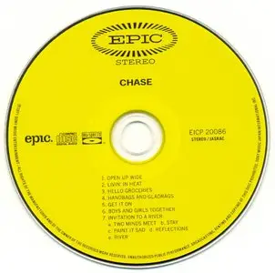 Chase - 3 Albums Mini LP Blu-spec CD Collection (1971-74) [3CD] {2012 Epic / Sony Music Japan}