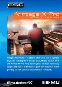 E-MU - Sound Central Vintage X Pro Volume 3 - Keyboards