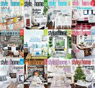 Style at Home Canada - 2015 Full Year Issues Collection