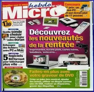 French Magazine :Micro-Hebdo 436