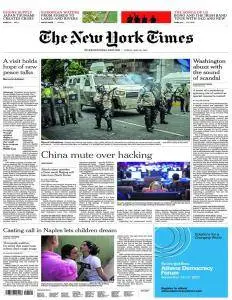 International New York Times - 19 May 2017