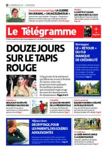 Le Télégramme Dinan - Dinard - Saint-Malo – 28 mai 2022