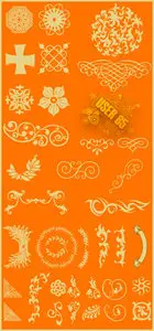 Series Gold Ornaments #4