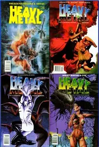 Heavy Metal Magazine, 1996 (Vol.19 №06, Vol.20 №01-05) + specials: One Step Beyond, Special Edition 1996