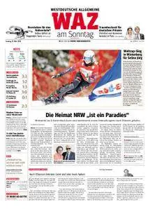 WAZ Westdeutsche Allgemeine Zeitung Sonntagsausgabe - 18. März 2018