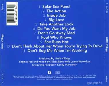 Little Village – Little Village (1992) (Reprise)