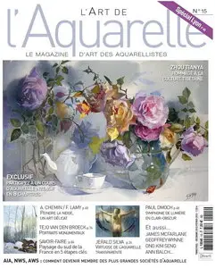 L'art de l'Aquarelle No.15 - Décembre 2012 à Février 2013