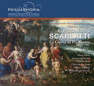 Philharmonia Baroque, Nicholas McGegan - Alessandro Scarlatti: La Gloria di Primavera (2015) 2 CDs