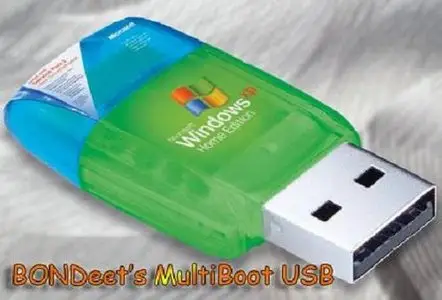 BONDeet's MultiBoot USB 4GB (Windows XP by IDIMM, Alkid Live CD, HBCD, ERD Commander)