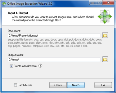 RL Vision Office Image Extraction Wizard 4.01