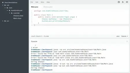 Teamtreehouse - Java Annotations