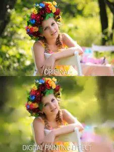 Digital Painting Effect in Adobe Photoshop