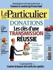 Le Particulier No.1100 - Septembre 2014