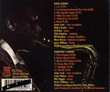 Junior Cook - Senior Cookin' (1979-81) {32 Jazz 32095 rel 1998}