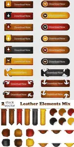 Vectors - Leather Elements Mix