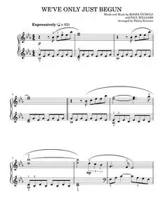 We've Only Just Begun - Carpenters (Easy Piano)