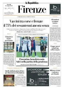 la Repubblica Firenze - 13 Maggio 2021