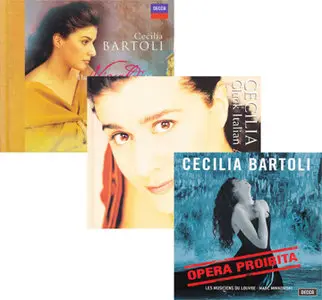 Cecilia Bartoli - The Vivaldi Album [1999] / Gluck - Italian Arias [2001] / Opera proibita: Handel, Scarlatti A., [2005]