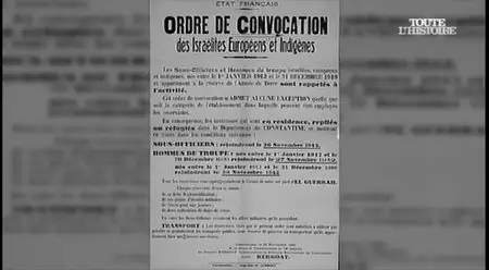 (Toute l'histoire) Les juifs d'Afrique du Nord pendant la Seconde Guerre mondiale (2014)