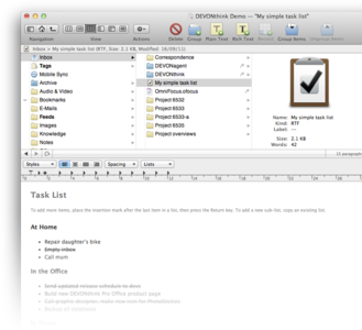 Devonthink Pro Office v2.8.1 Mac OS X