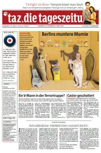 Tageszeitung TAZ vom 24 November 2011