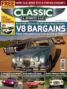 Classic & Sports Car UK - January 2014