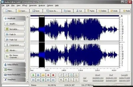 Portable Audio Editor Gold v7.4.2.11