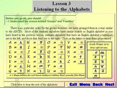 Amharic 101™ Multimedia Program