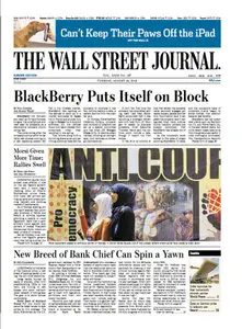The Wall Street Journal (Europe) August  13 2013