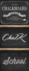GraphicRiver Chalkboard Photoshop PSD Layer Styles