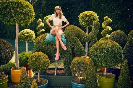 Taylor Swift by Dewey Nicks for Keds Spring/Summer 2014