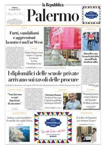 la Repubblica Palermo - 27 Aprile 2024