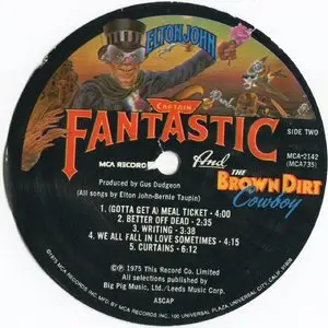 Elton John – Captain Fantastic And The Brown Dirt Cowboy (1975) {Original US} 24 bit/96 khz