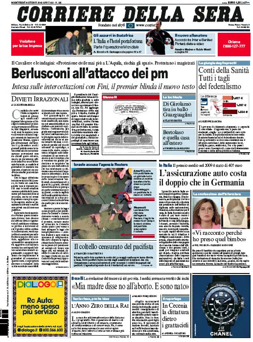 Il Corriere della Sera (09-06-10)