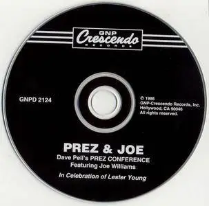 Joe Williams & Dave Pell - Prez & Joe: In Celebration Of Lester Young (1979) {GNP Crescendo GNPD 2124 rel 1986}