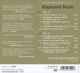 Kristian Bezuidenhout - Mozart: Keyboard Music, Vol. 5 & 6 (2013)