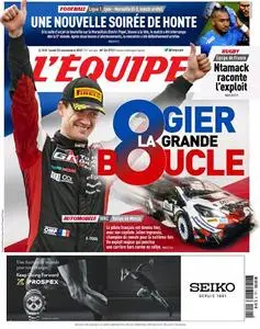 L’equipe du Lundi 22 Novembre 2021