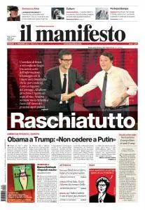 il Manifesto - 18 Novembre 2016