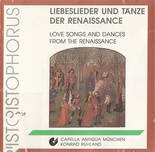 Capella Antiqua / Konrad Ruhland - Liebeslieder und Tänze der Renaissance (1968, CD reissue 1992)