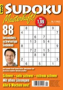 Sudoku Meisterhaft - Nr.1 2023