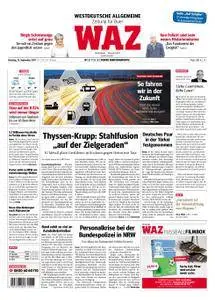 WAZ Westdeutsche Allgemeine Zeitung Buer - 12. September 2017