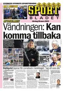 Sportbladet – 18 mars 2023