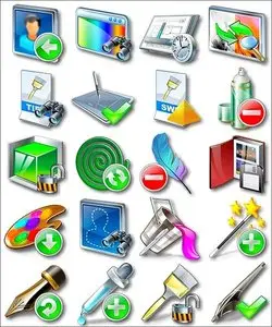 Collection of icons - IconShock RealVista
