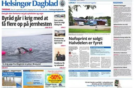 Helsingør Dagblad – 10. september 2019