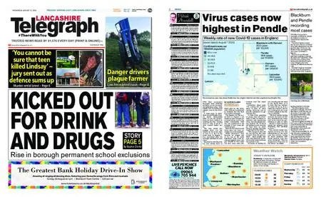 Lancashire Telegraph (Blackburn, Darwen, Hyndburn, Ribble Valley) – August 12, 2020