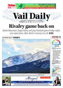 Vail Daily – November 19, 2020