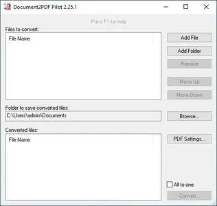 Document2PDF Pilot 2.25.2