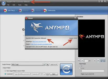 AnyMP4 PDF Converter Ultimate 3.0.8