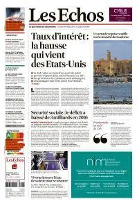 Les Echos du Jeudi 16 Mars 2017